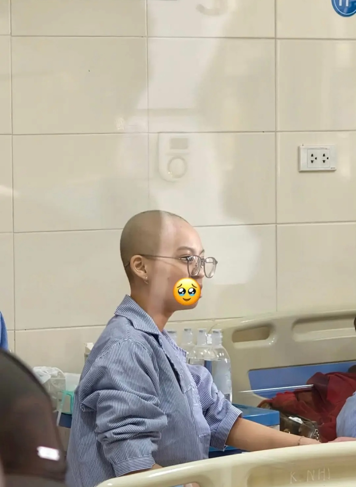 Cô gái trẻ vẫn đang trong thời gian chữa bệnh