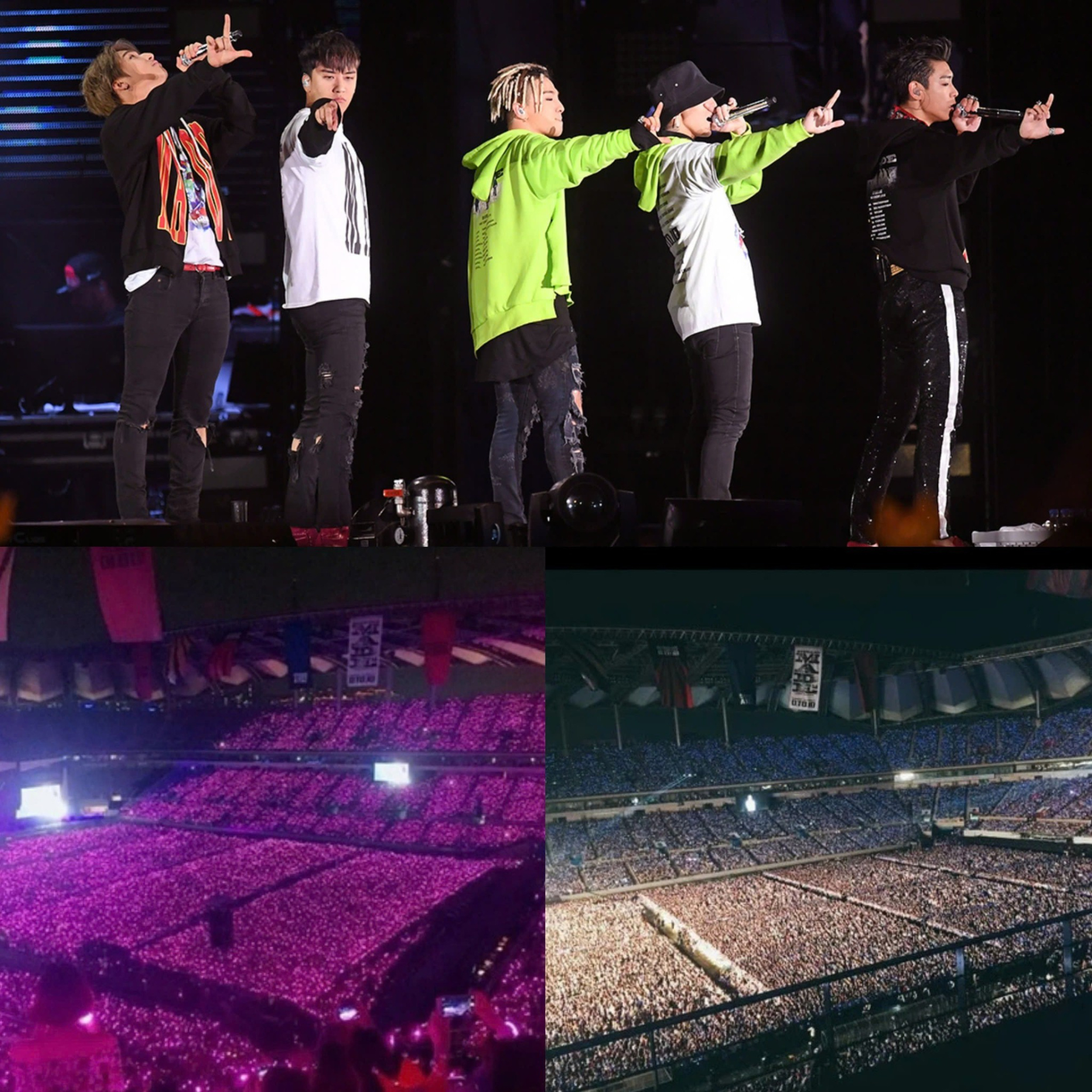 Cư dân mạng Hàn đưa ra nhiều so sánh với đám đông ở concert BIGBANG với 42 nghìn người ở Gwanghwamun theo dõi BTS (ảnh: FB)