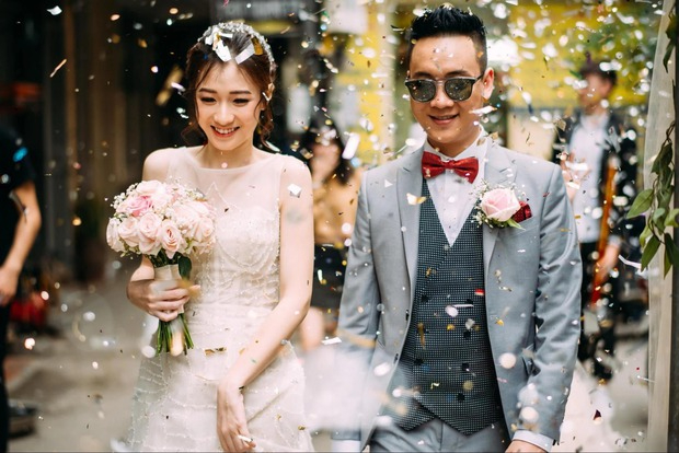 Ảnh cưới của Trâm Anh và JustaTee