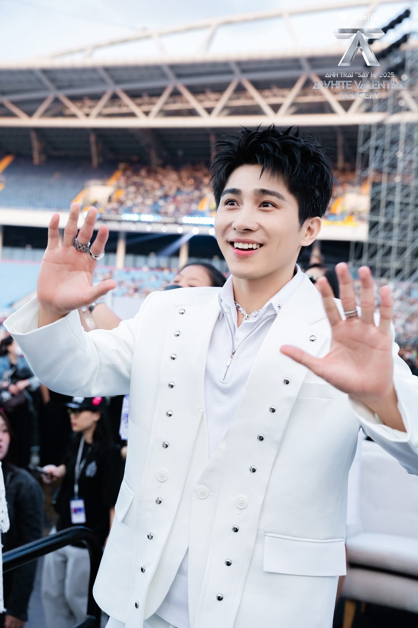  Tại Anh Trai Say Hi mùa 2, Sơn.K là một trong những Anh Trai mới có fan đông đảo và hoạt động chuyên nghiệp bậc nhất (ảnh: FBNV)