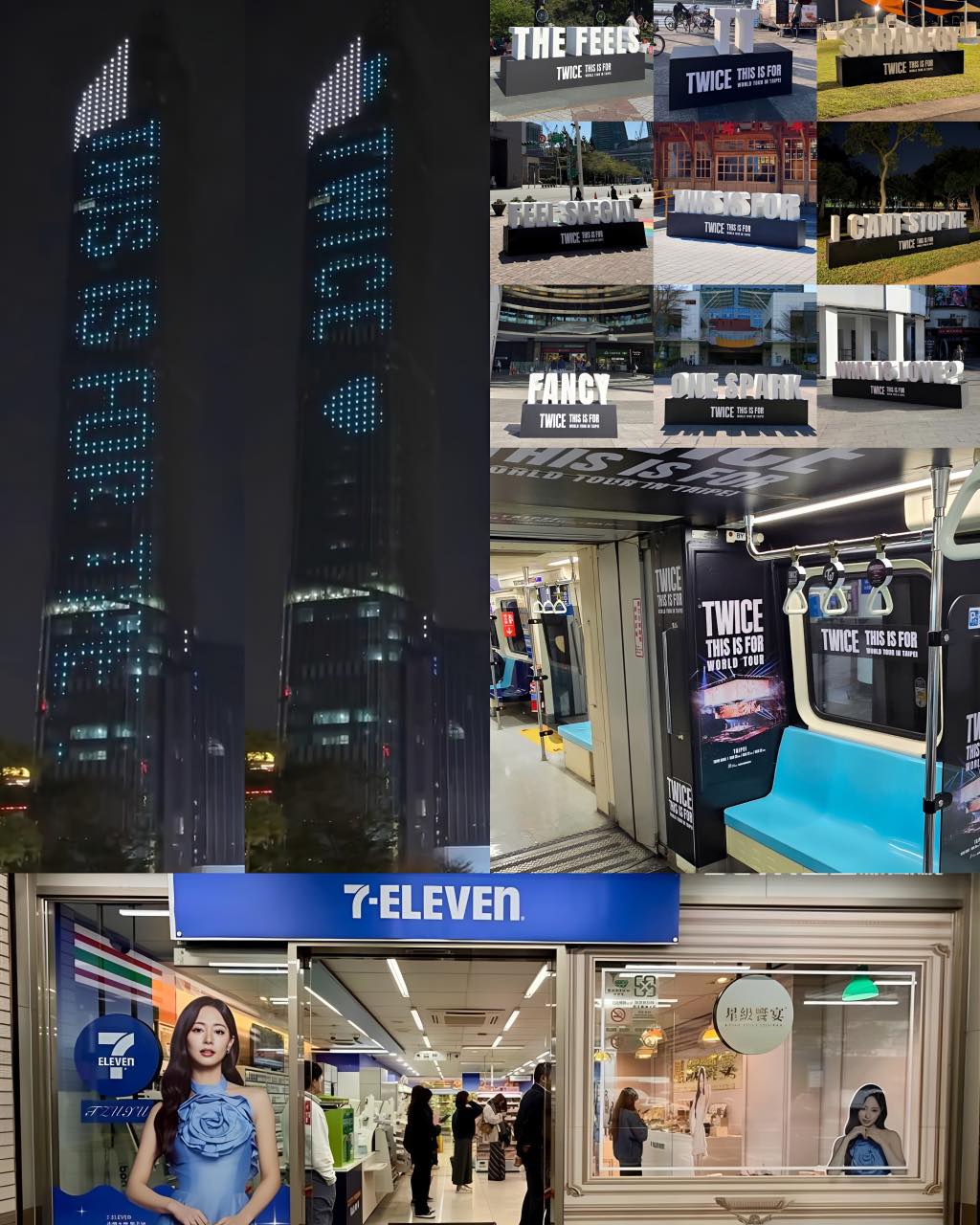 Tzuyu và TWICE được chào đón nồng nhiệt, phủ kín hình ảnh ở Đài Loan, Trung Quốc mỗi khi đến trình diễn (ảnh: Once's Beloved TWICE)