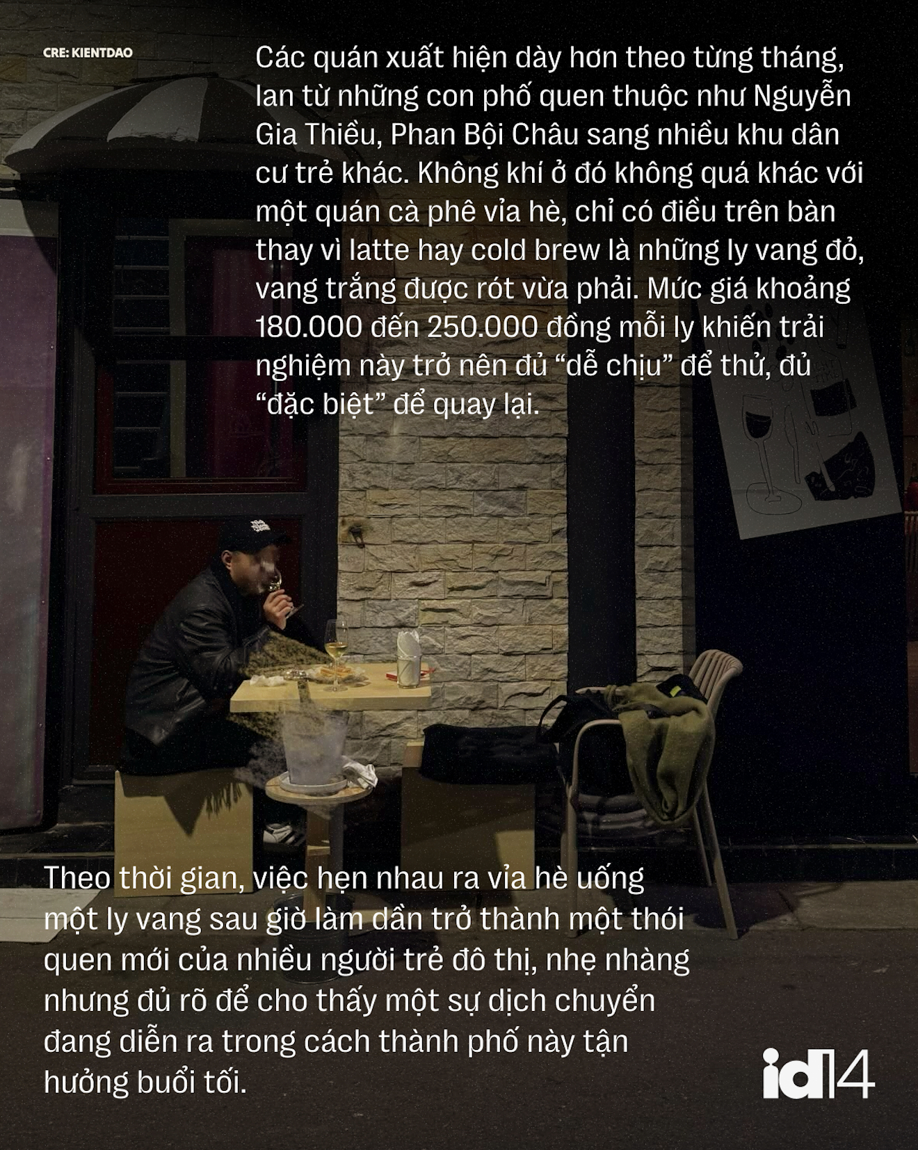 “Uống rượu vang vỉa hè”: Trào lưu nhất thời hay định nghĩa mới về sự hưởng thụ của người trẻ Hà Nội?