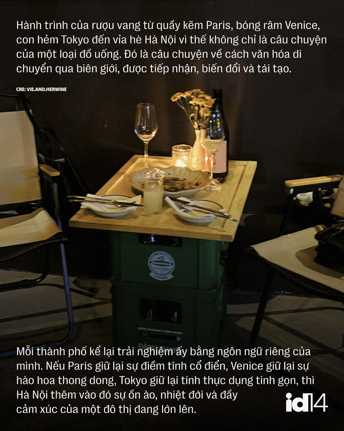 “Uống rượu vang vỉa hè”: Trào lưu nhất thời hay định nghĩa mới về sự hưởng thụ của người trẻ Hà Nội?