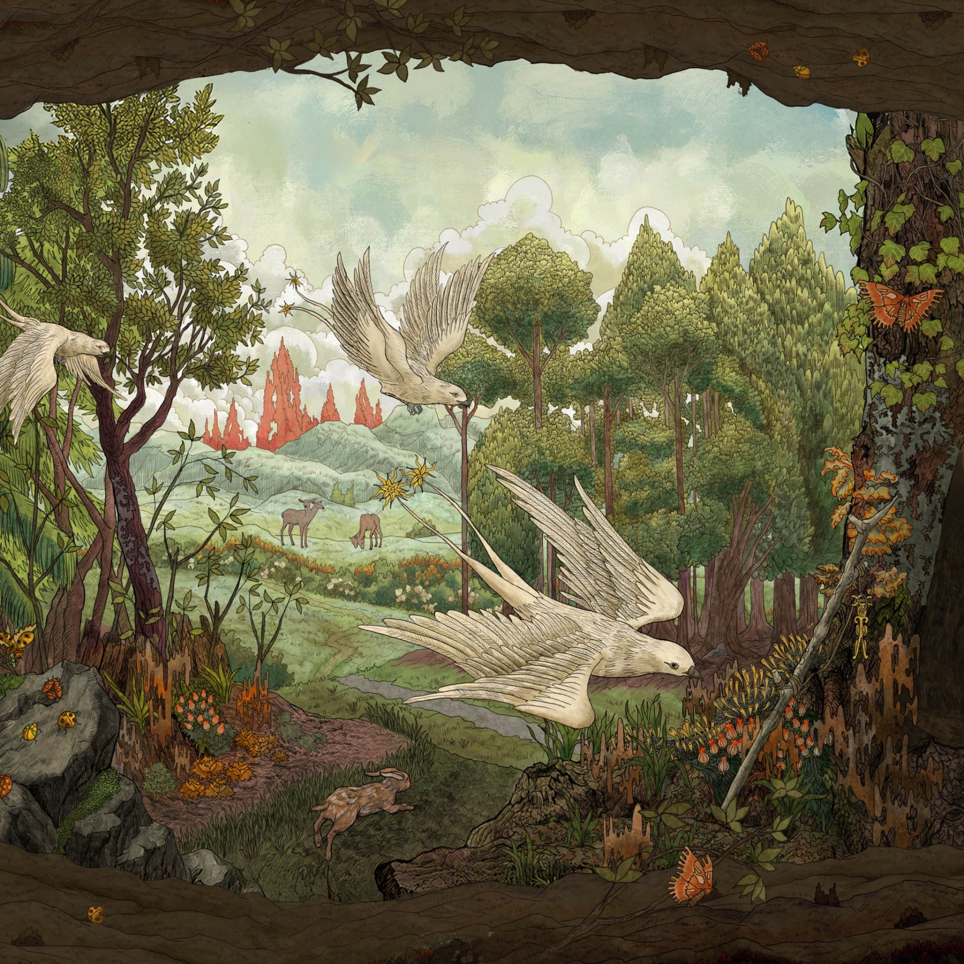 Thế giới ấy hiện lên như một vũ trụ mới, chưa hoàn thiện, chưa có trật tự rõ ràng, nhưng lại tràn đầy sinh khí