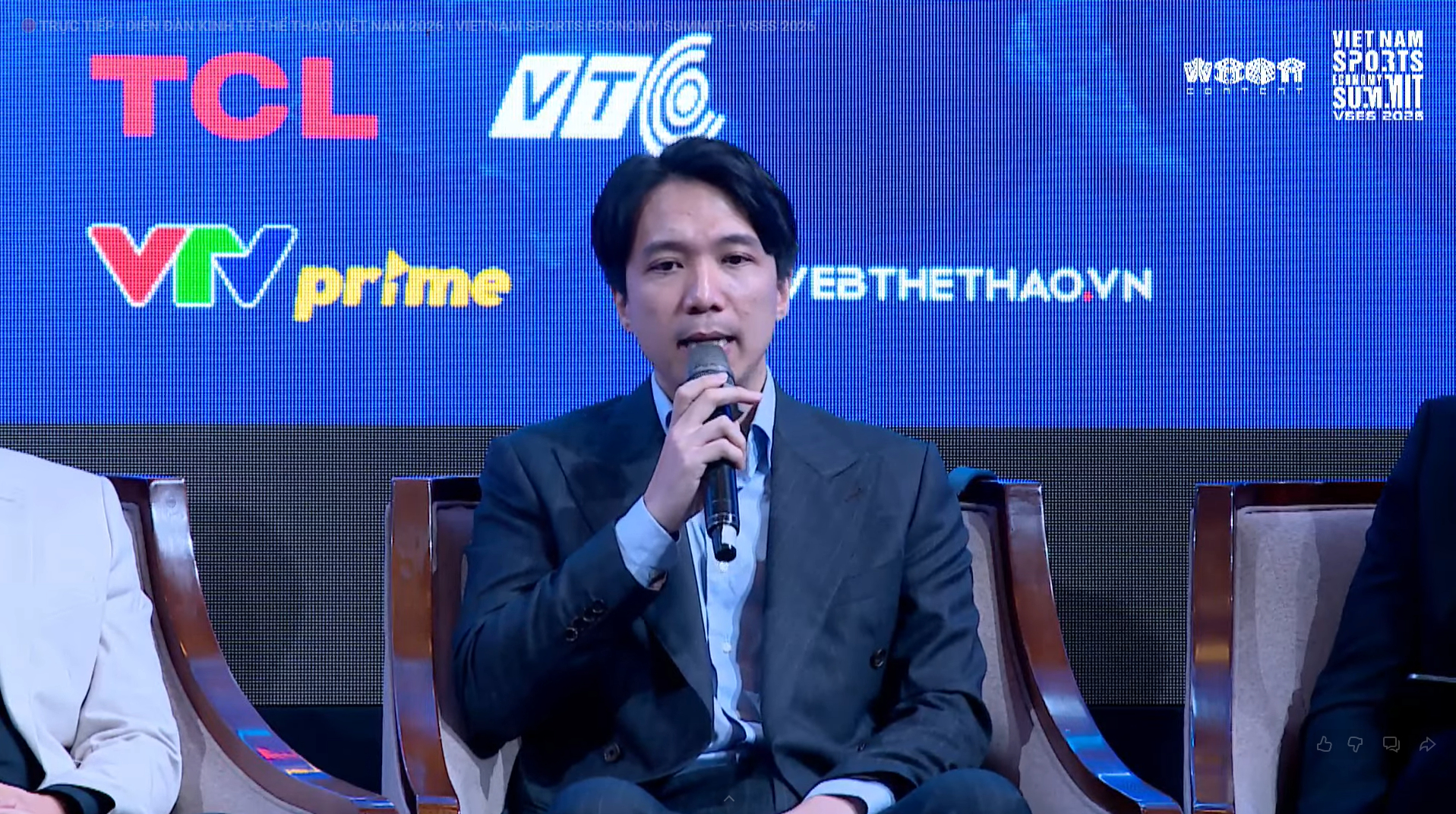 Doanh nhân Tô Duy chia sẻ tại sự kiện (Ảnh chụp màn hình)