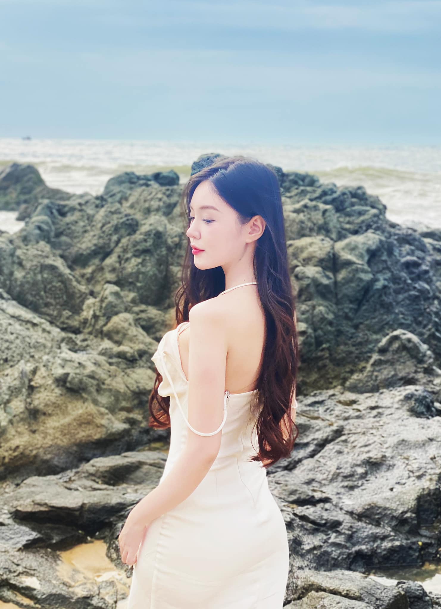 Nhan sắc đời thường của Khánh Như từng nhận lời khen từ netizen. Ảnh: FBNV