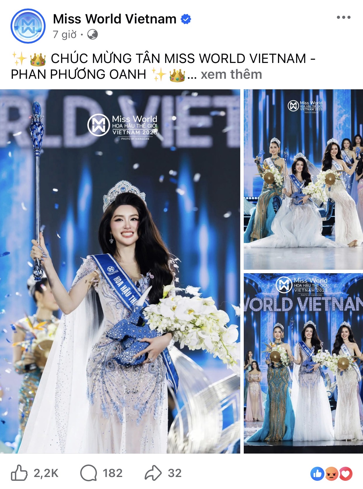 Netizen tràn vào fanpage Miss World Vietnam để thả