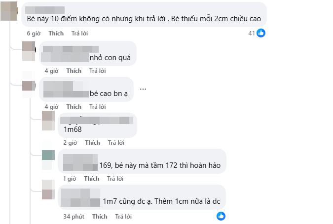 Cộng đồng mạng bàn luận nhiều về chiều cao của Khánh Như