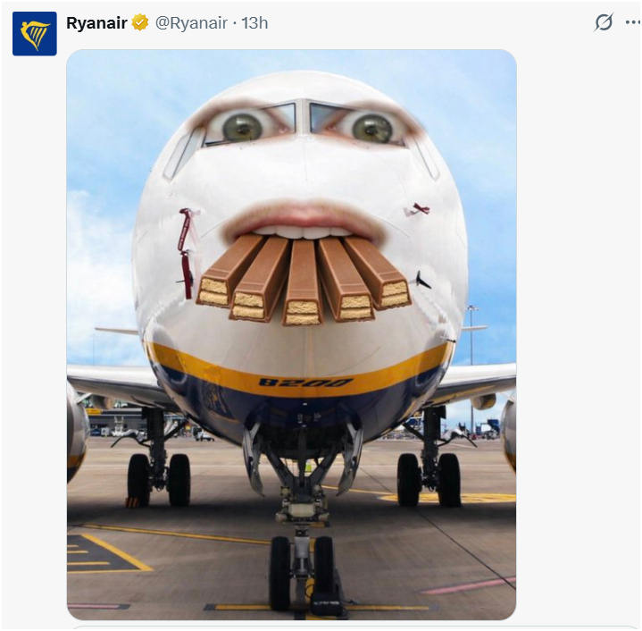 Bài đăng của Ryanair - hãng hàng không giá rẻ lớn nhất châu Âu