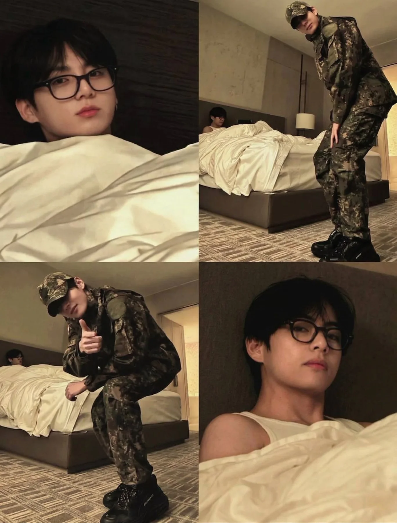 Những tương tác, sự ăn ý trong từng chuyển động và không khí thân mật, tự nhiên bao trùm chuyến đi Jeju đã đặt ra một dấu hỏi lớn: Mối quan hệ này thực sự là gì? Ảnh: X