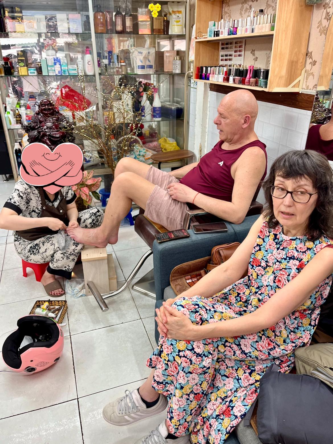 Bố mẹ chồng người Pháp 