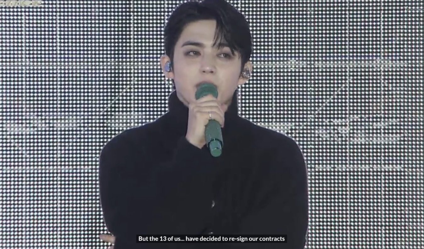 Trưởng nhóm S.Coups thông báo SEVENTEEN đã quyết định tái ký lần 2 với đội hình đủ 13 người