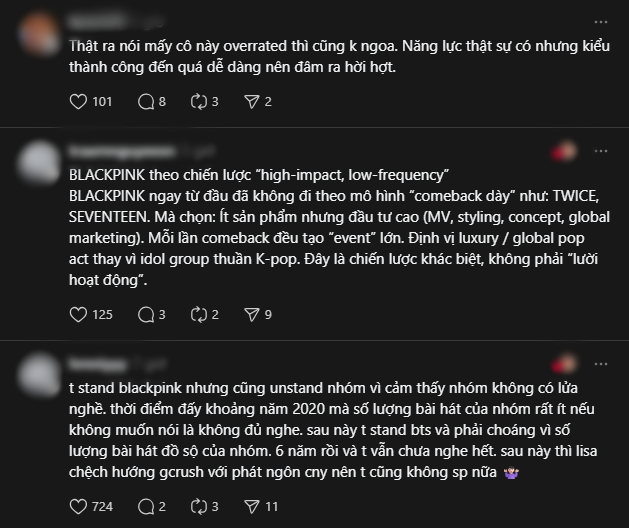 BLACKPINK - nhóm nhạc lười