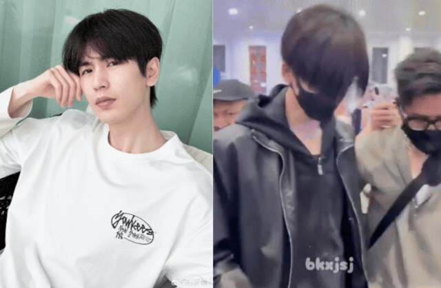 Trương Lăng Hách xuất hiện với bộ dạng rất phờ phạc, bước đi uể oải. Tinh thần của anh được cho là bị ảnh hưởng tiêu cực rất nhiều từ việc bị phê bình, mỉa mai trên mạng xã hội và truyền thông vì vai diễn 