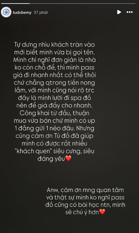 Huyền My lên tiếng
