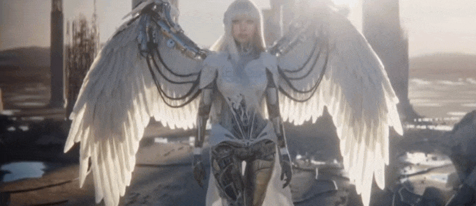 Khoảnh khắc hoá thiên thần gây sốt MXH