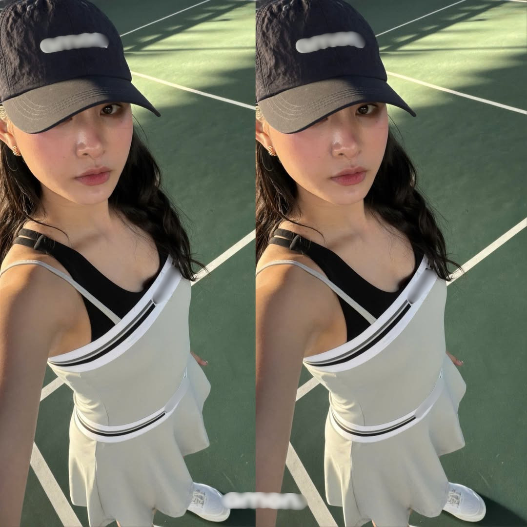 Hiền Hồ ra dáng khi làm người mẫu lookbook cho thương hiệu đồ pickleball 