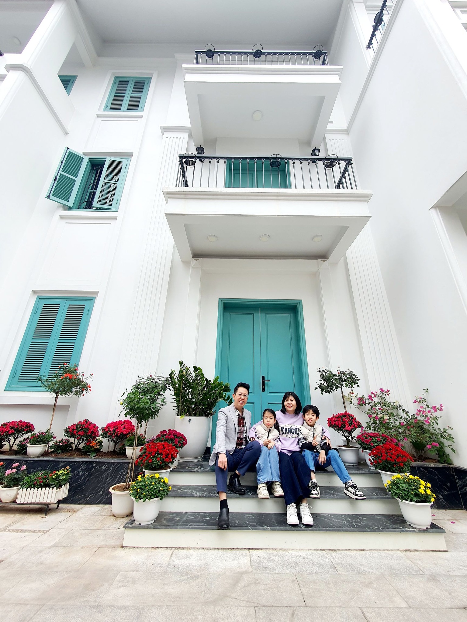 Tổ ấm của gia đình BTV Việt Khuê ở Hà Nội