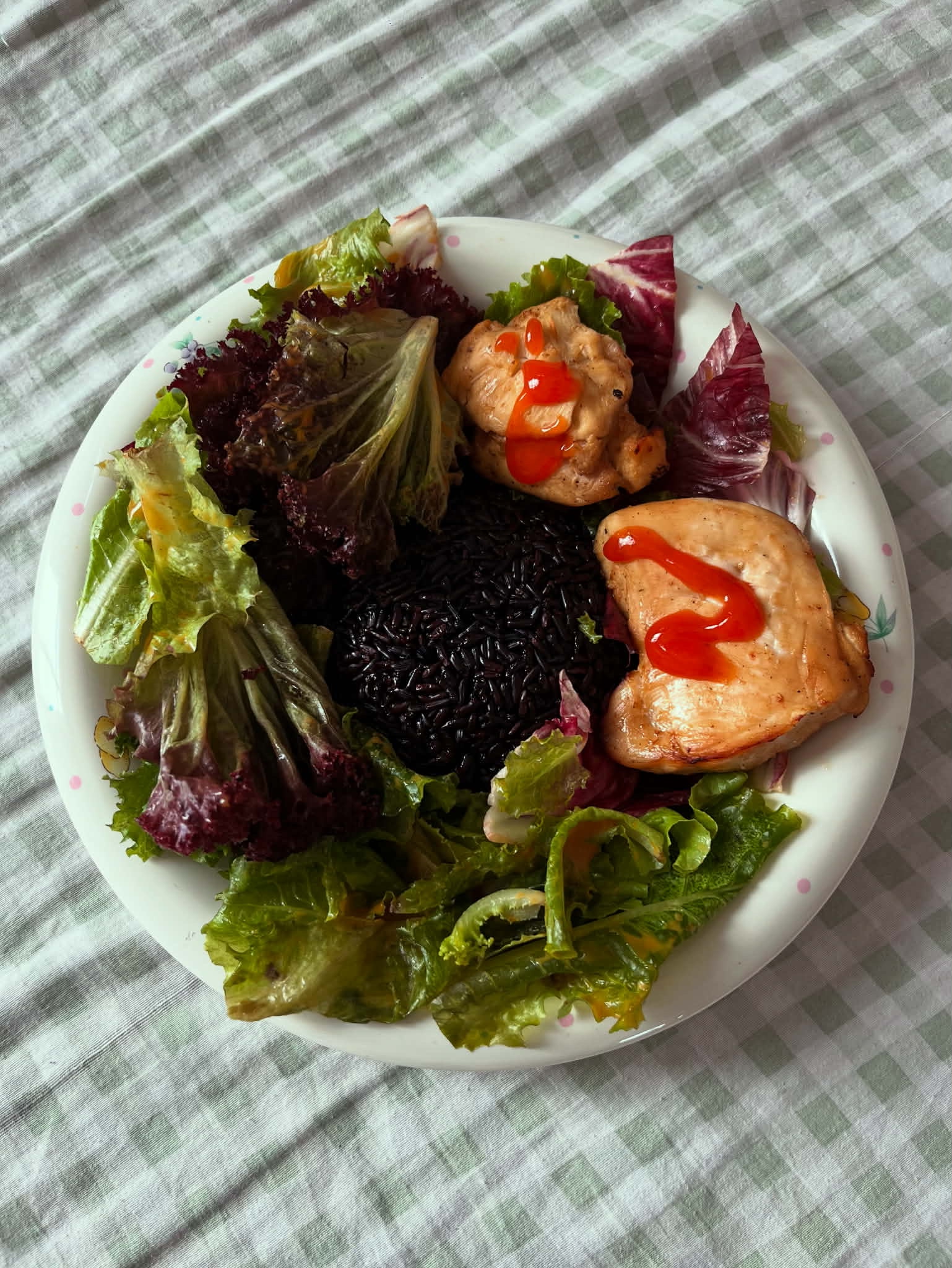 Khi nấu ăn, cô bạn cũng có thể tự điều chỉnh khẩu phần, cân đối sao cho hợp lý. Ảnh: NVCC.