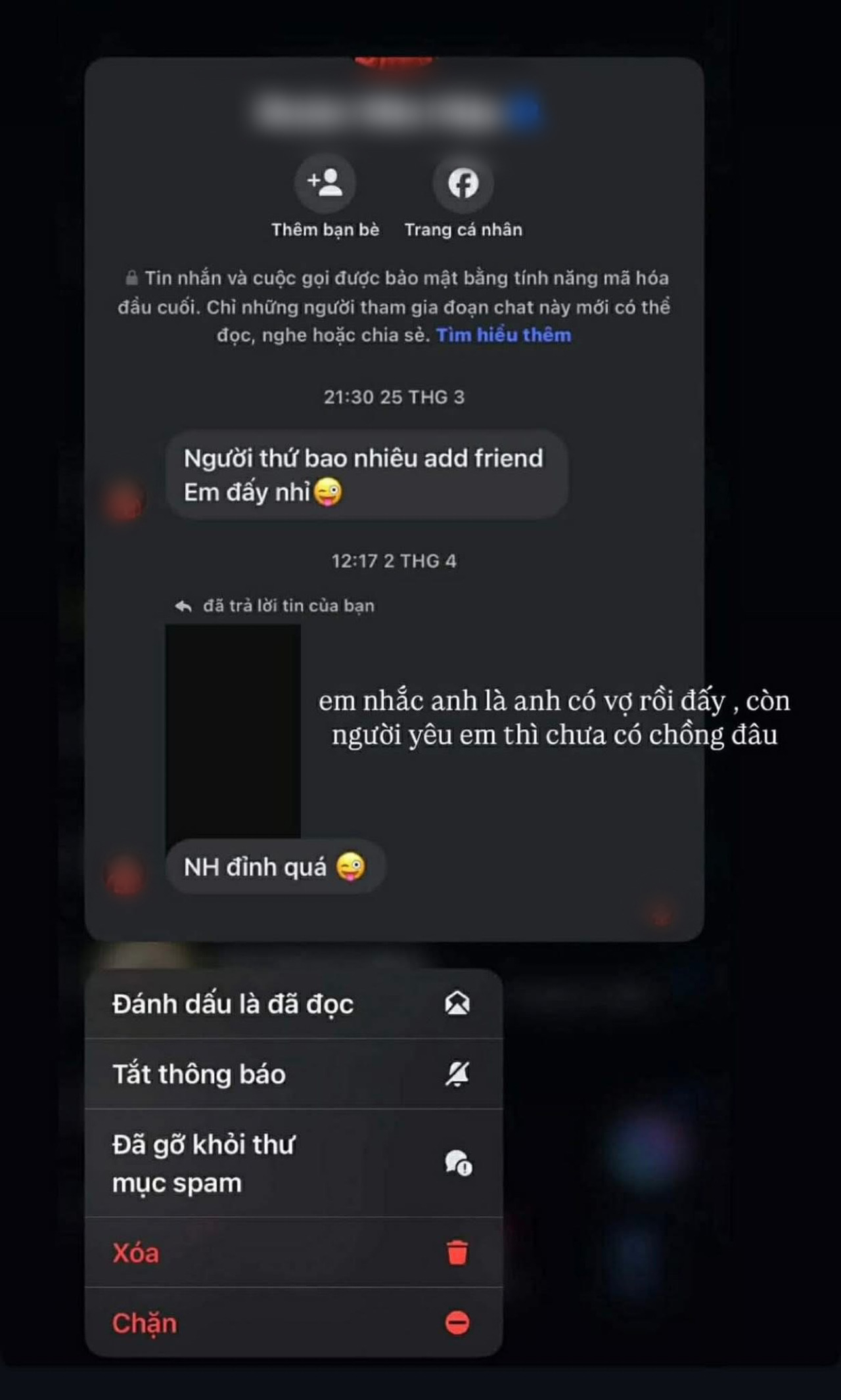 Một câu trêu. Một icon thả thính. Một lần “chắc không ai biết đâu”...