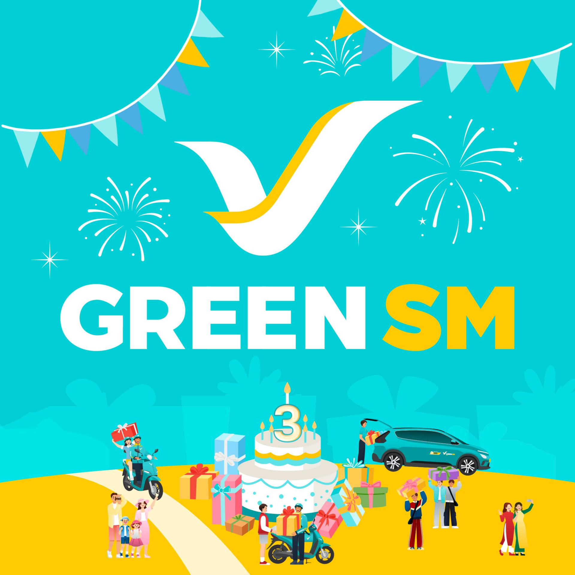 Xanh SM đổi sang tên thương hiệu mới là Green SM