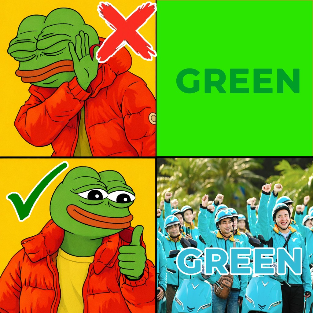  Ảnh chế của netizen từ thông báo đổi Xanh SM thành Green SM