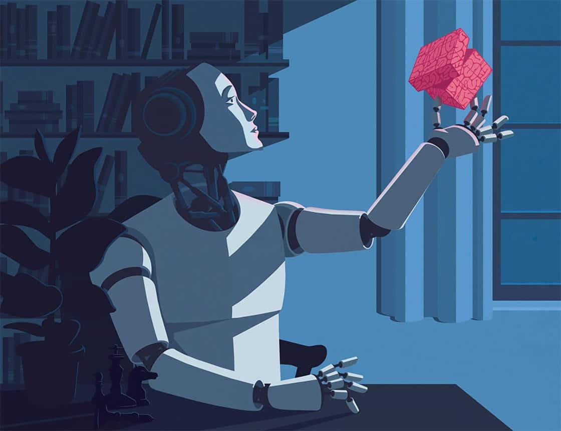 Thay vì bài trừ AI, người trẻ nên học cách chung sống với nó (Ảnh minh họa: Stephan Schmitz)