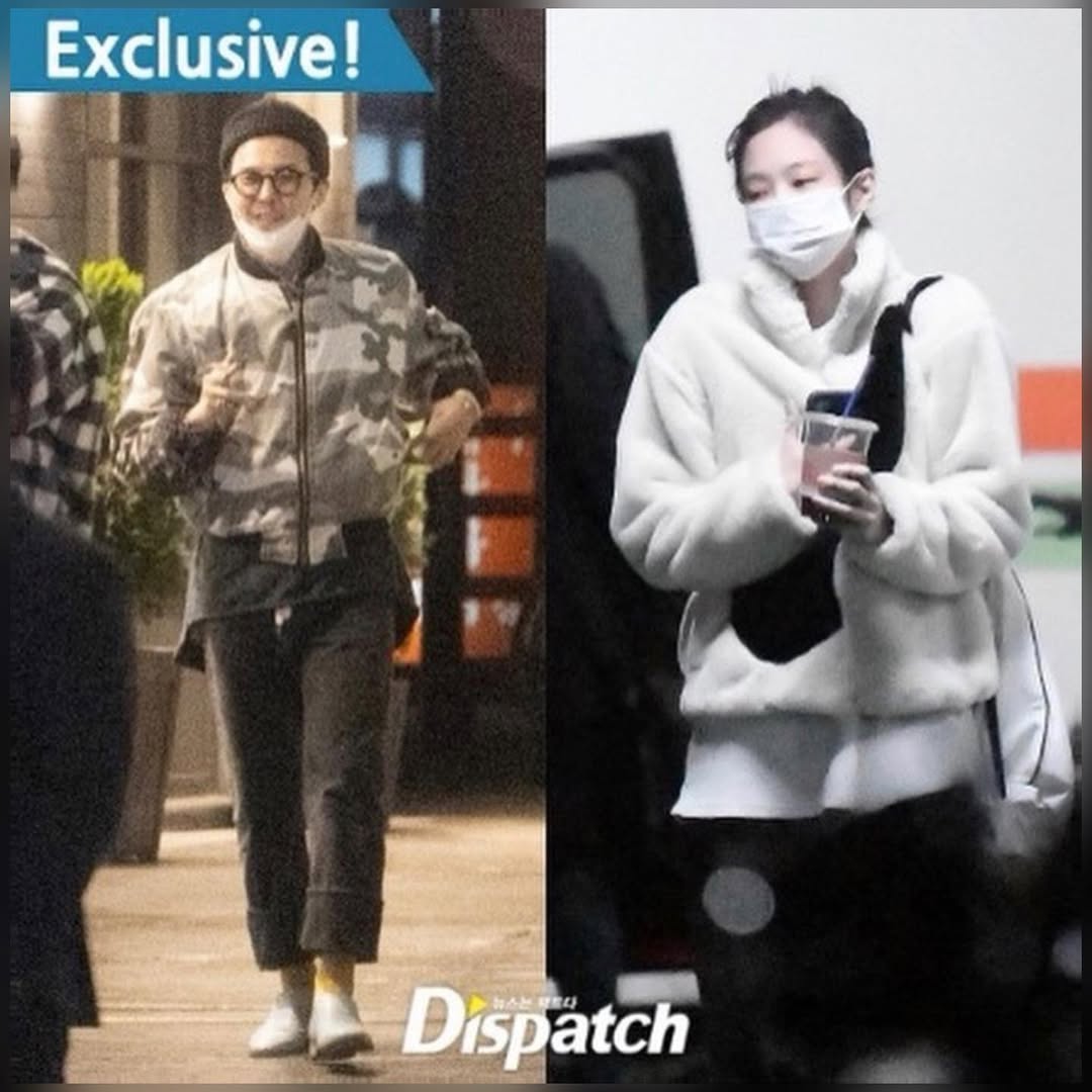 Dispatch từng tung ảnh hẹn hò của G-Dragon và Jennie