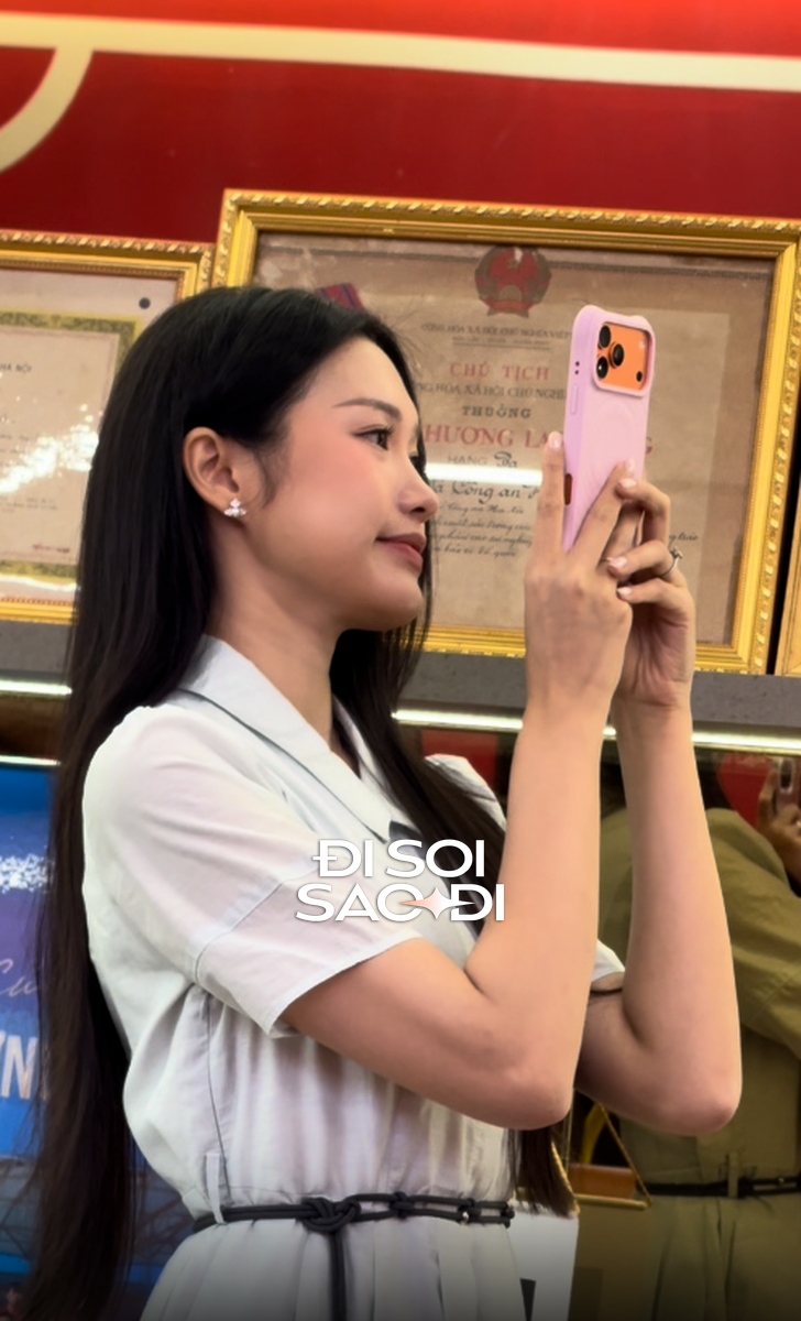 Nhan sắc qua camera thường của Doãn Hải My nhận nhiều sự chú ý