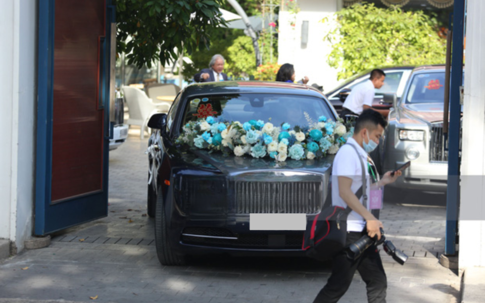 Xe dâu trong đám cưới Phan Thành - Primmy Trương