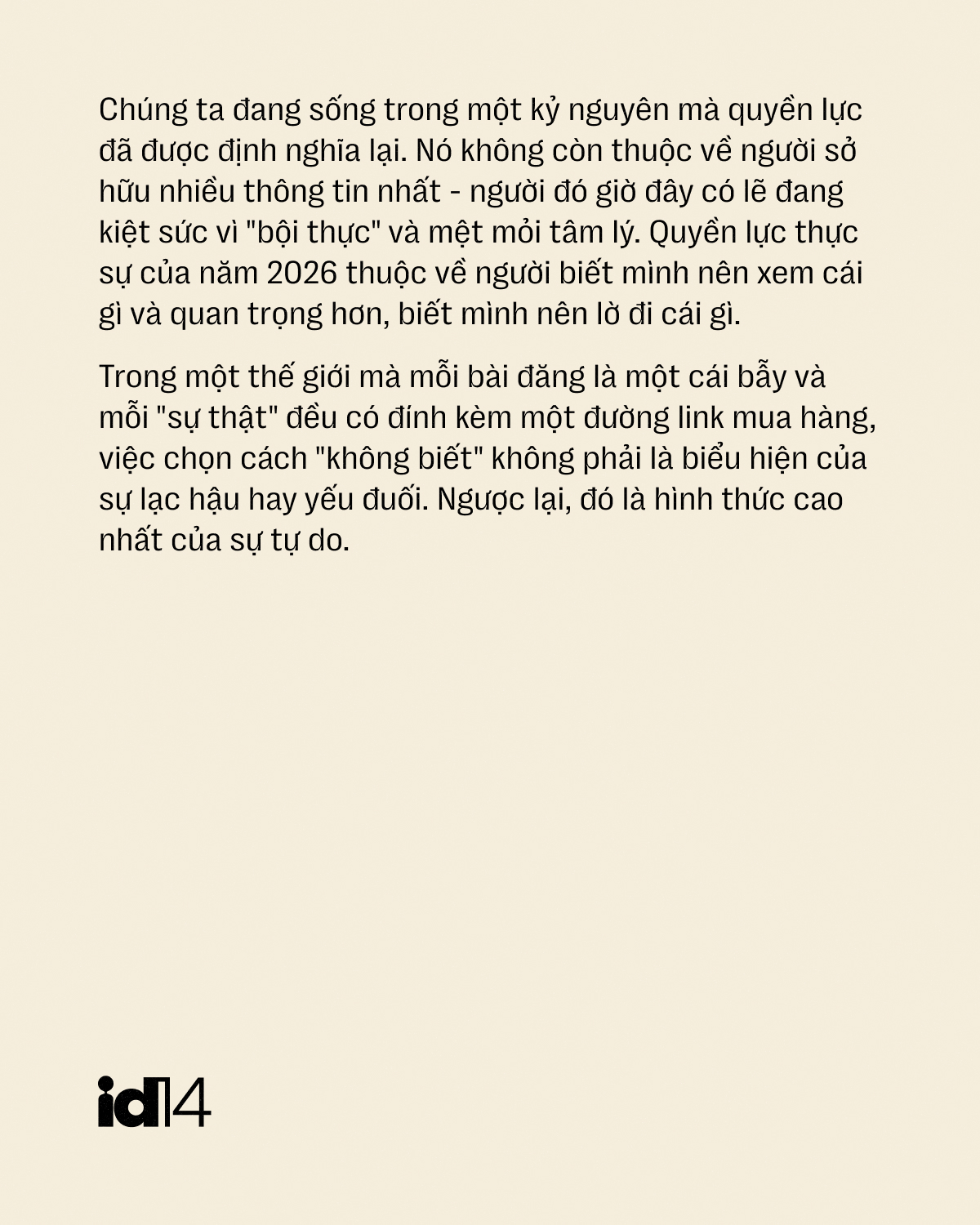 Càng cố phản biện, bạn càng là 