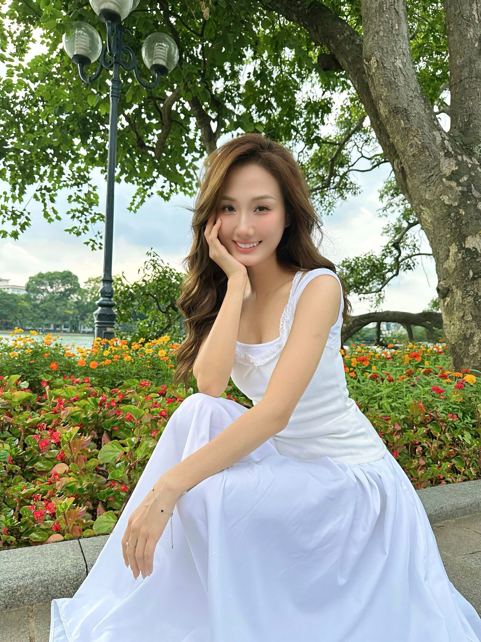 Cô nàng được nhận xét là gương mặt sáng giá của màn ảnh Việt