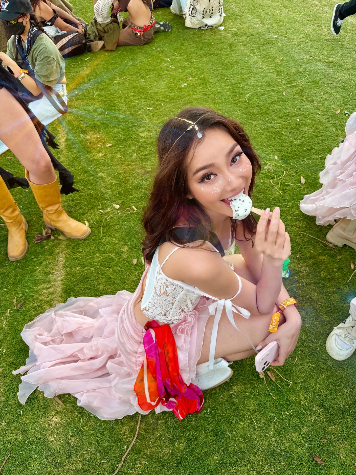 Trúc Diễm là sao Việt hiếm hoi có mặt ở  Coachella 2026