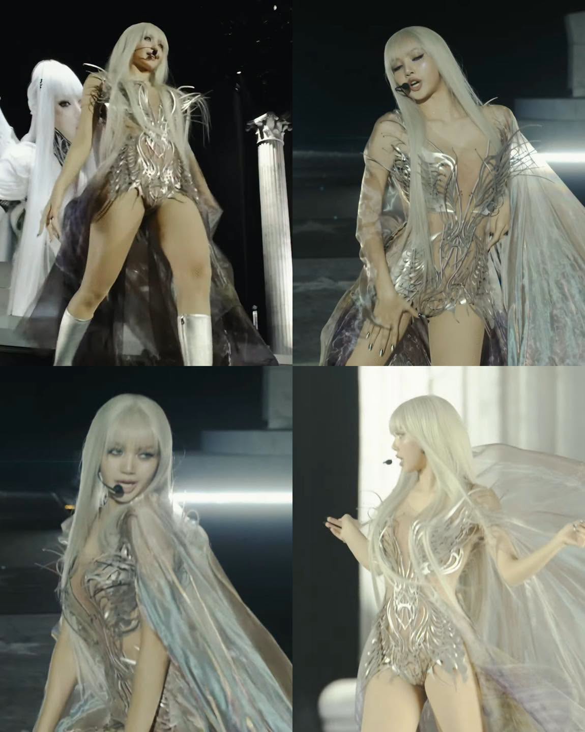 Lisa và body như tượng tạc 