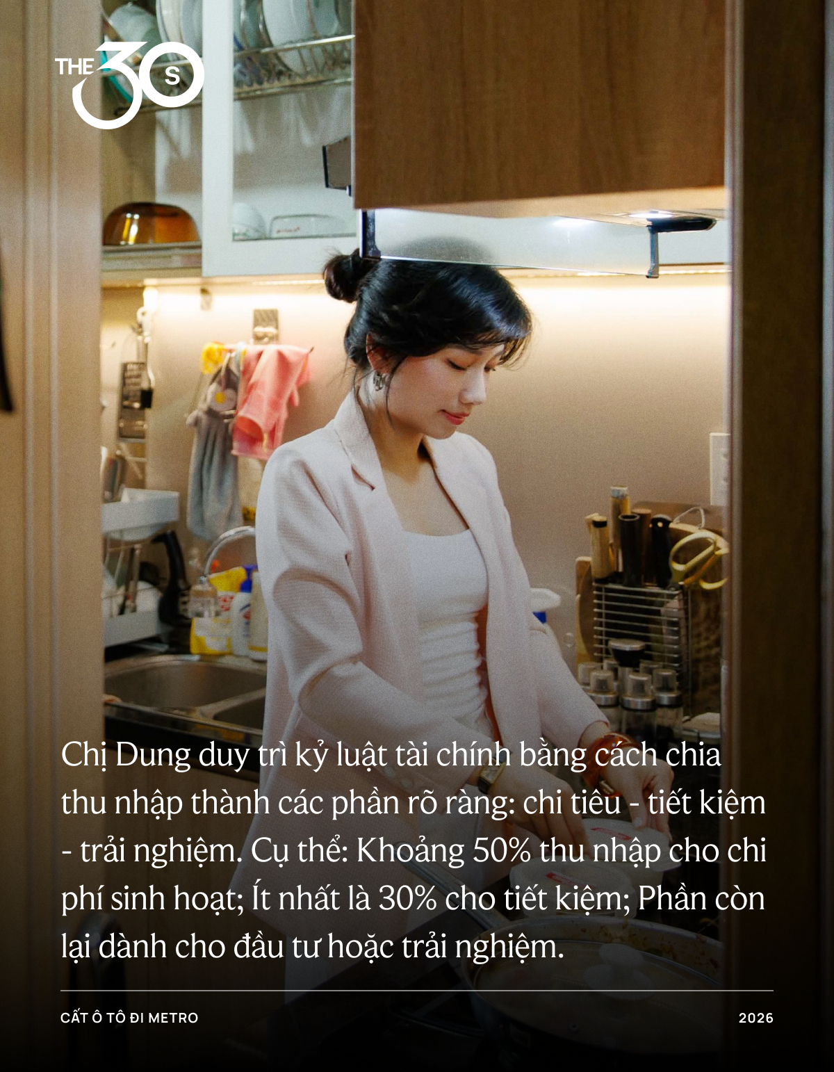 Cất ô tô đi metro, “chị Dung” ở TP.HCM tiết kiệm 52 triệu một năm: Mua vàng, ăn sang cũng thấy an tâm hẳn