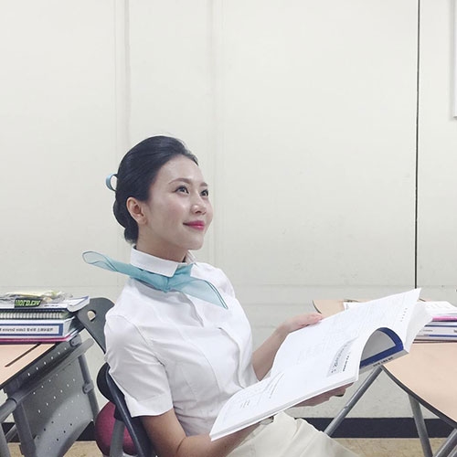 Cô nàng từng là hoa khôi tiếp viên hàng không một thời.