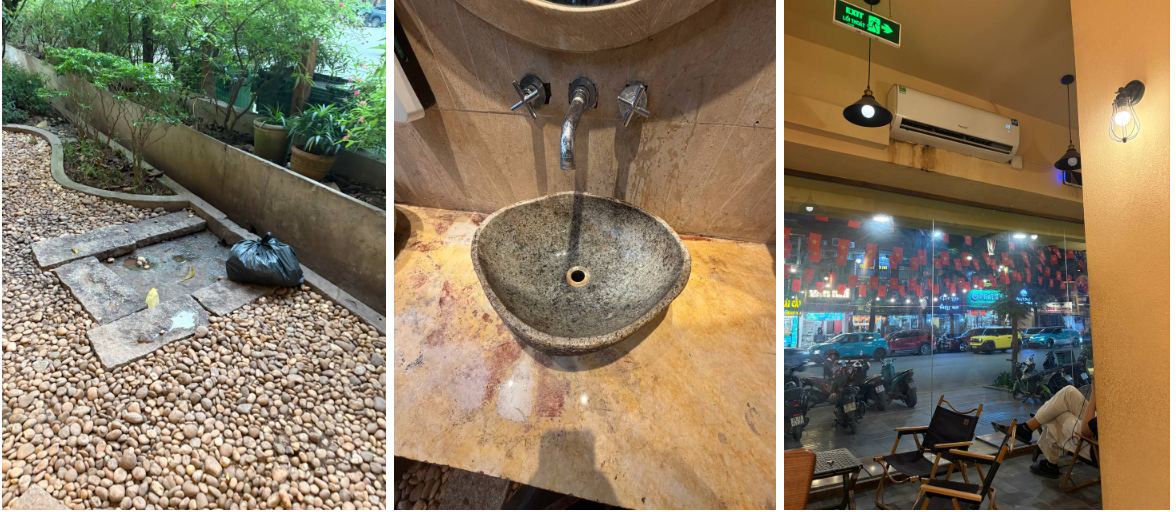 Hình ảnh kém vệ sinh tại một số cơ sở Phê La thời gian gần đây