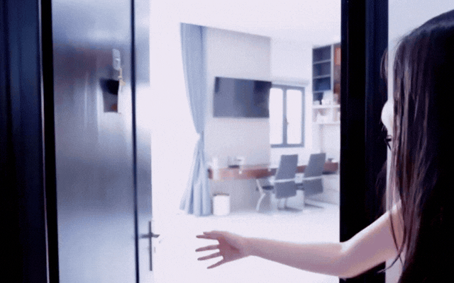 Phòng ngủ của cặp đôi vào năm 2023. 