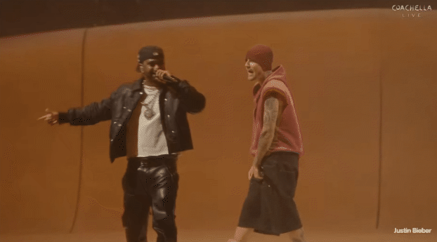 Big Sean hướng về phía Justin và nói lời cảm ơn vì đã không trở thành “một người xấu” sau tất cả