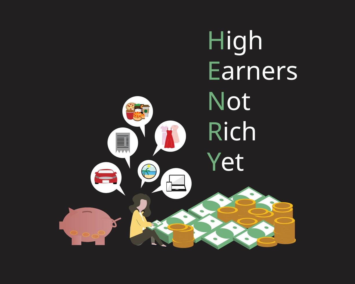 HENRY - viết tắt của “High Earners, Not Rich Yet”