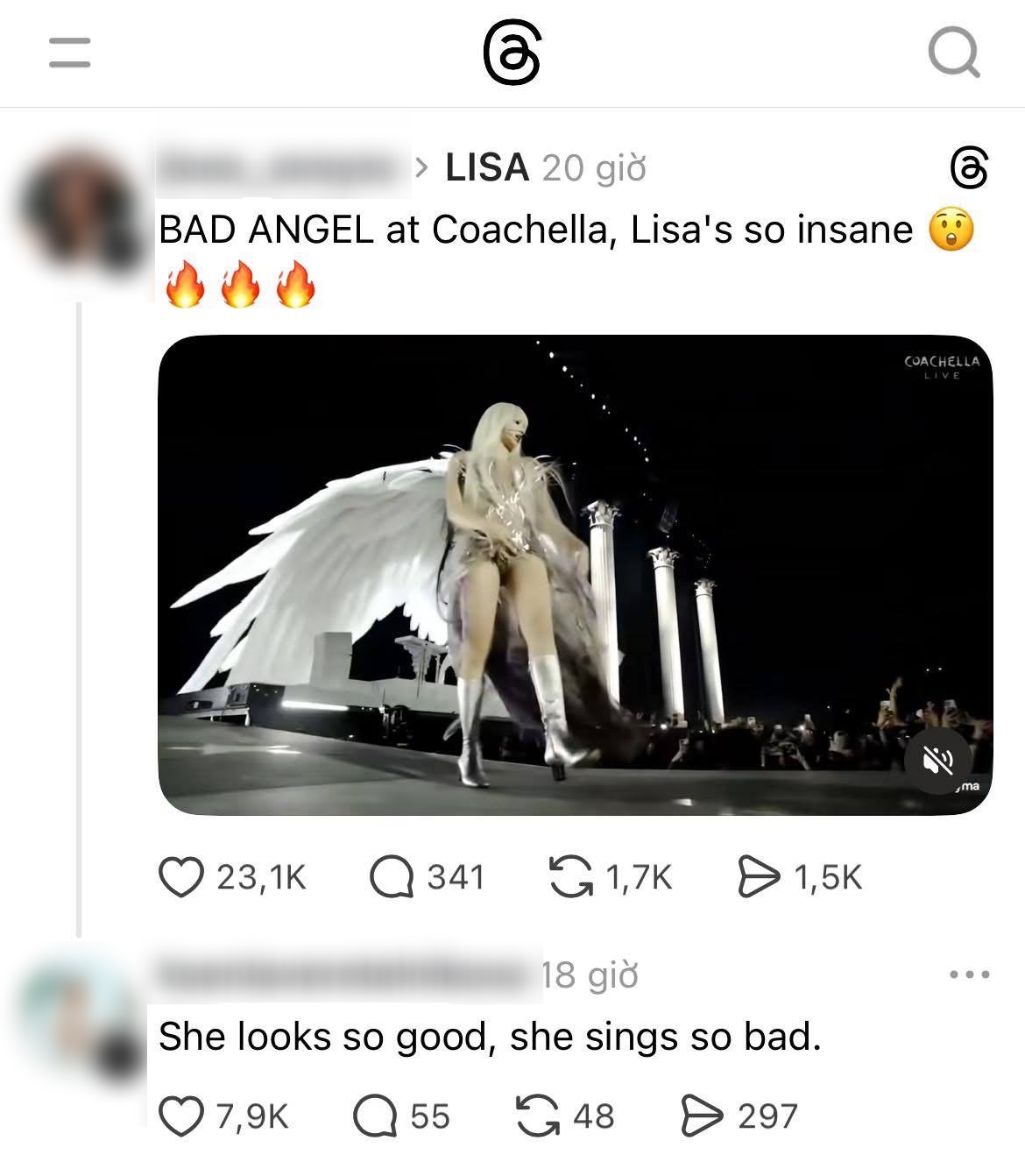 Bình luận đang viral: Cô ấy rất đẹp nhưng cô ấy hát dở