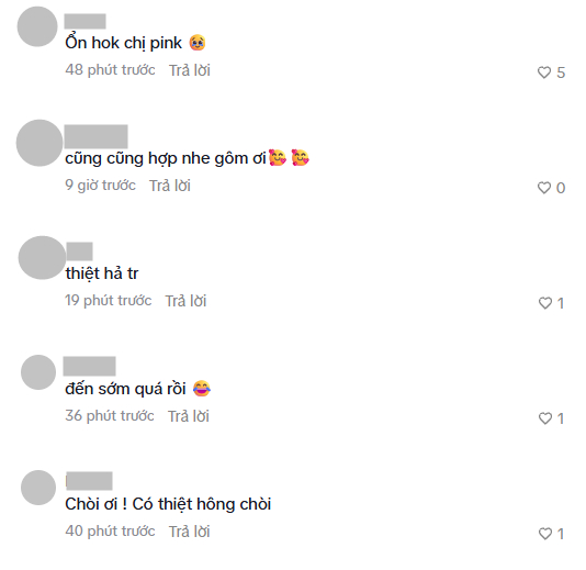 Bình luận từ dân mạng phía dưới clip của Gon Pink