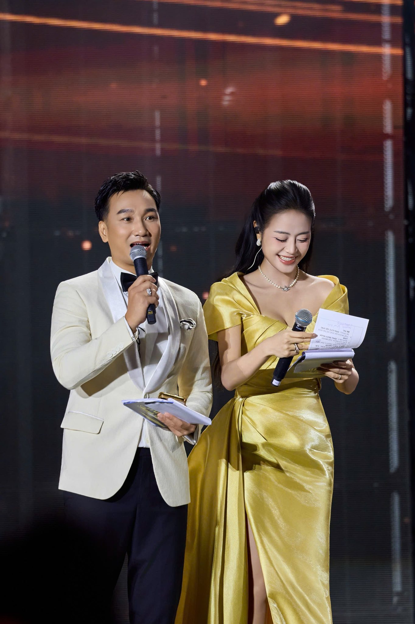 Thành Trung nổi tiếng với vai trò MC. 