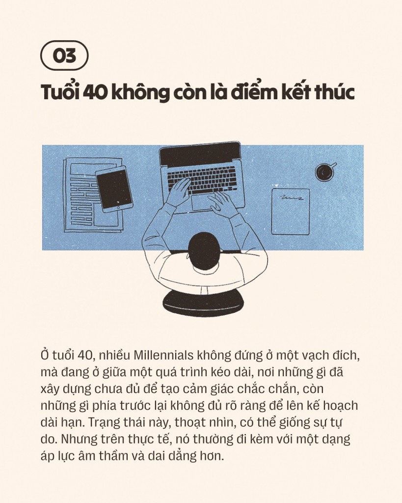 Vì sao 40 tuổi hiện nay giống như một 