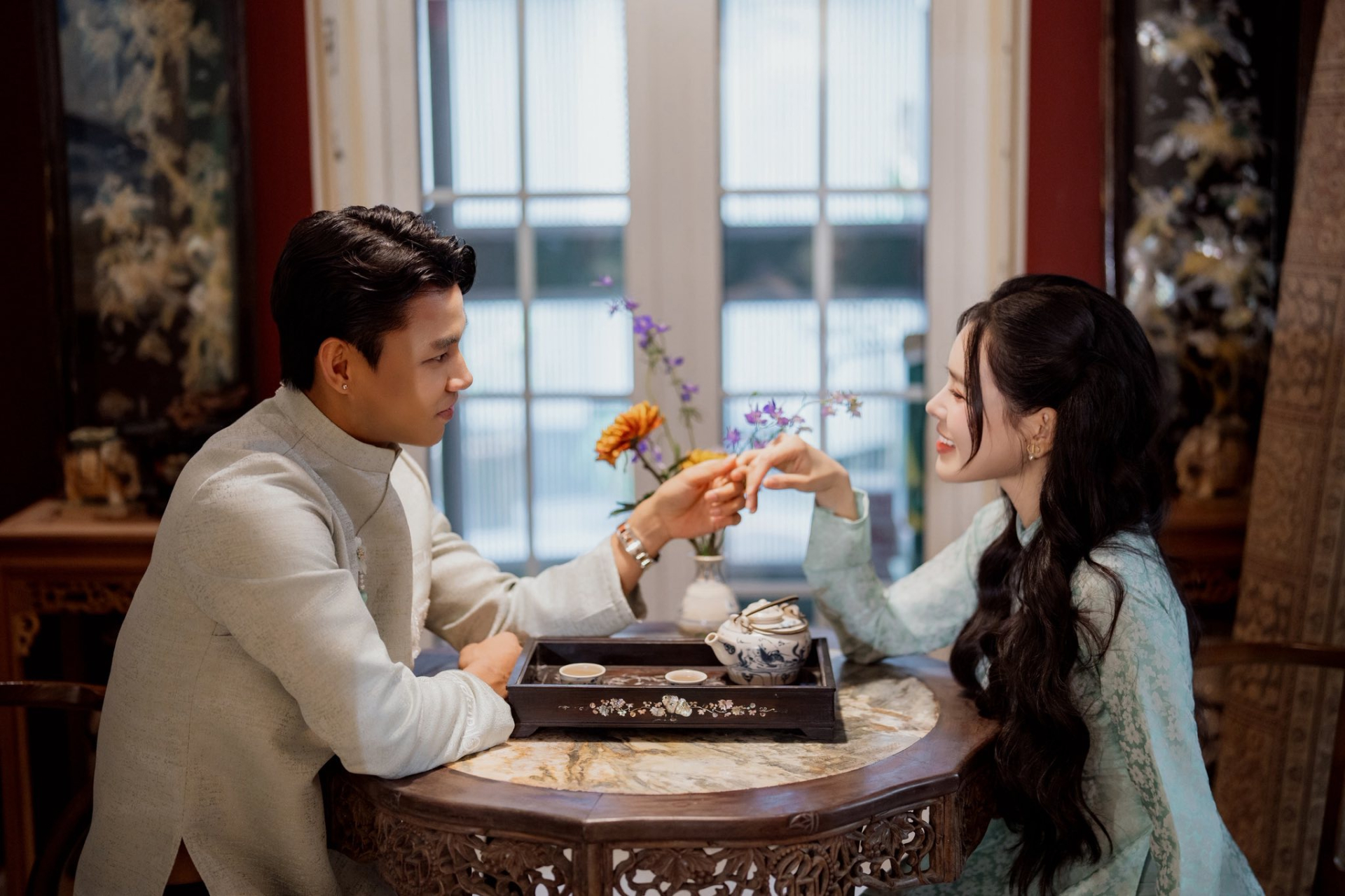 Văn Thanh và Bích Hạnh dạm ngõ từ tháng 2/2026 (Ảnh: FBNV)