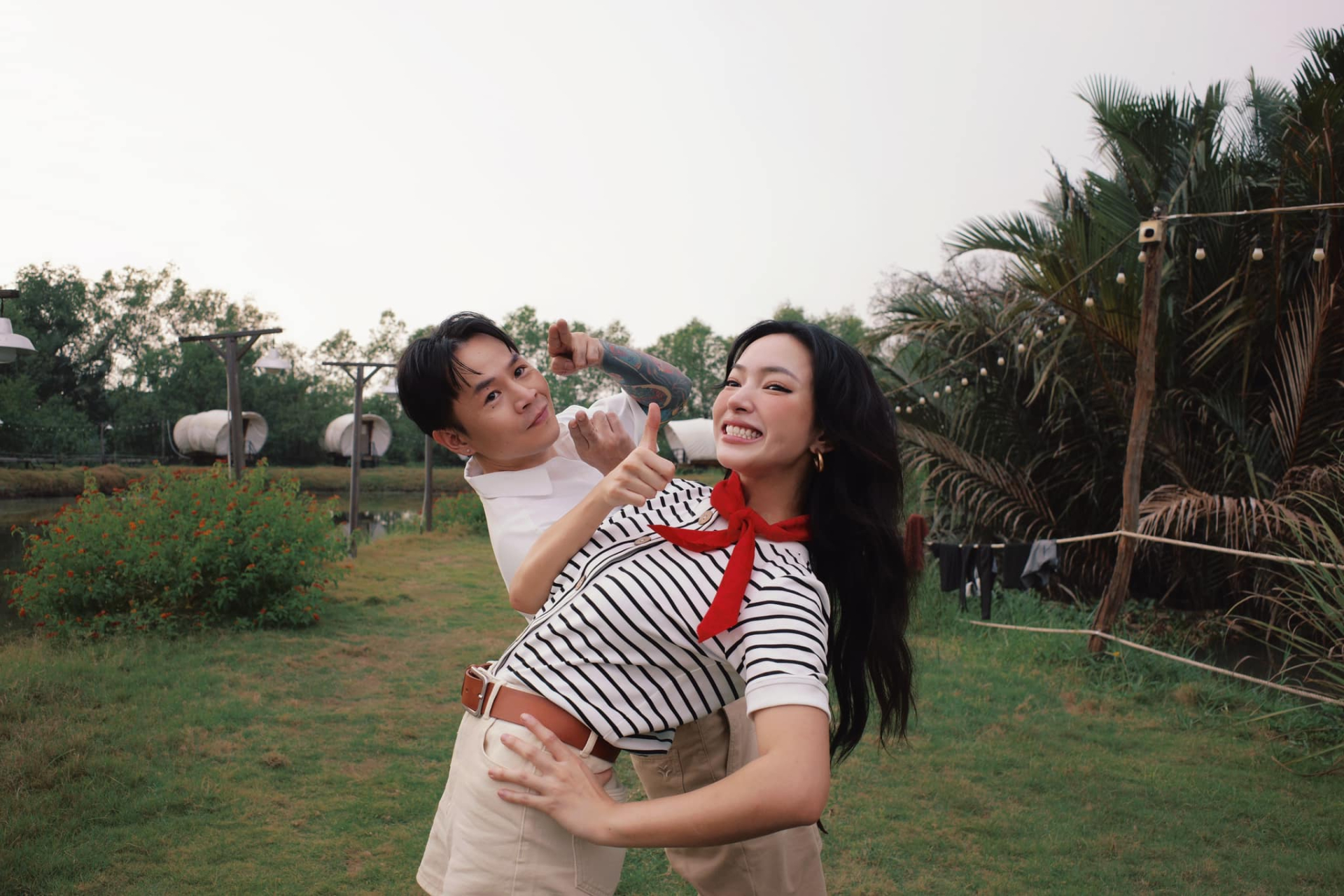 Mối quan hệ với Châu Bùi cũng nhận được sự quan tâm lớn từ công chúng (ảnh: FBNV)