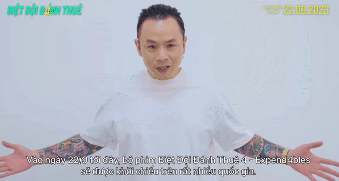 Binz giới thiệu ca khúc Bigcityboi được chọn làm nhạc phim cho Biệt Đội Đánh Thuê 4