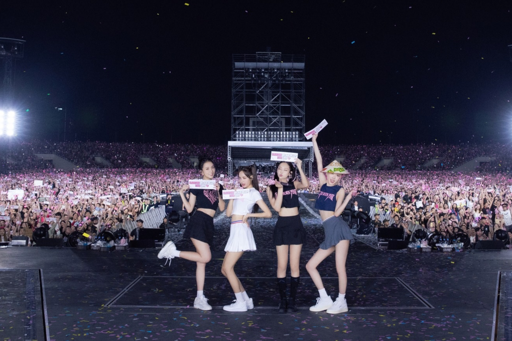 Concert BLACKPINK làm nên lịch sử concert Việt (ảnh: YG)