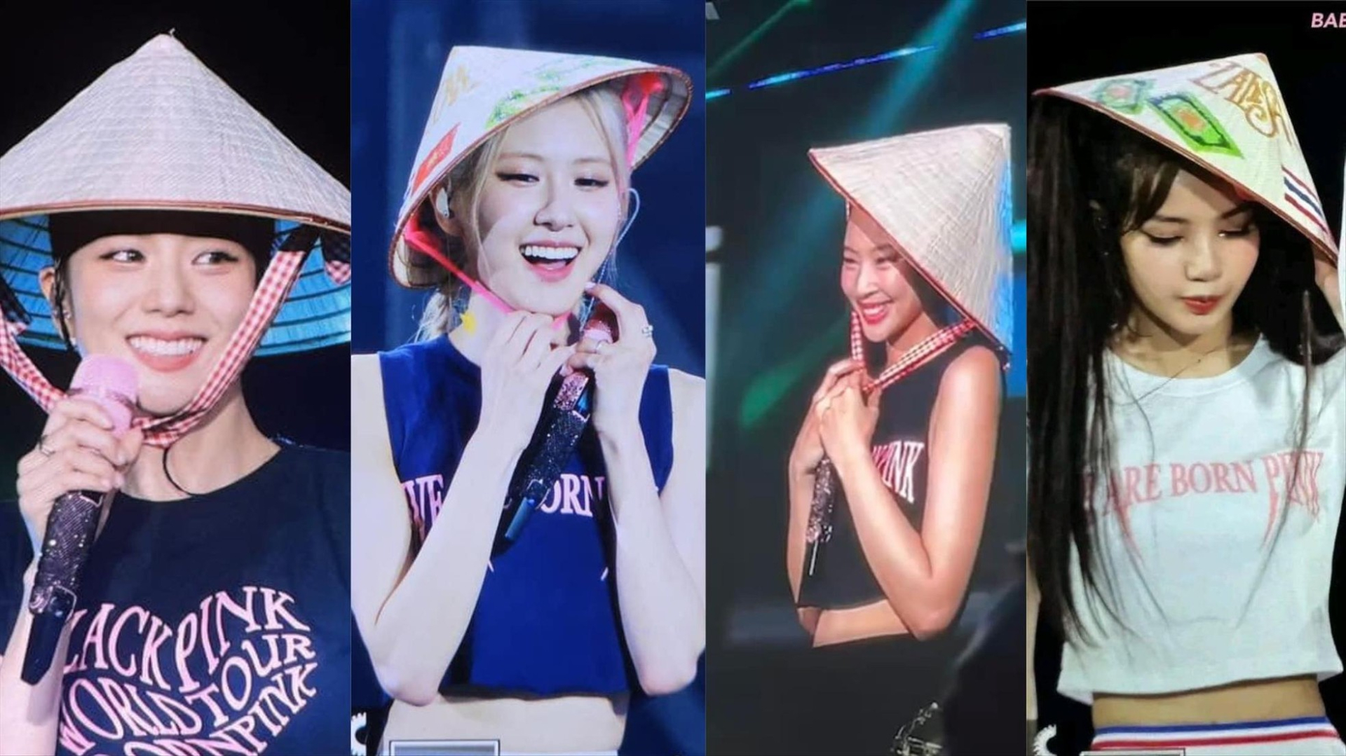 4 idol toàn cầu xinh đẹp rực rỡ cùng nón lá