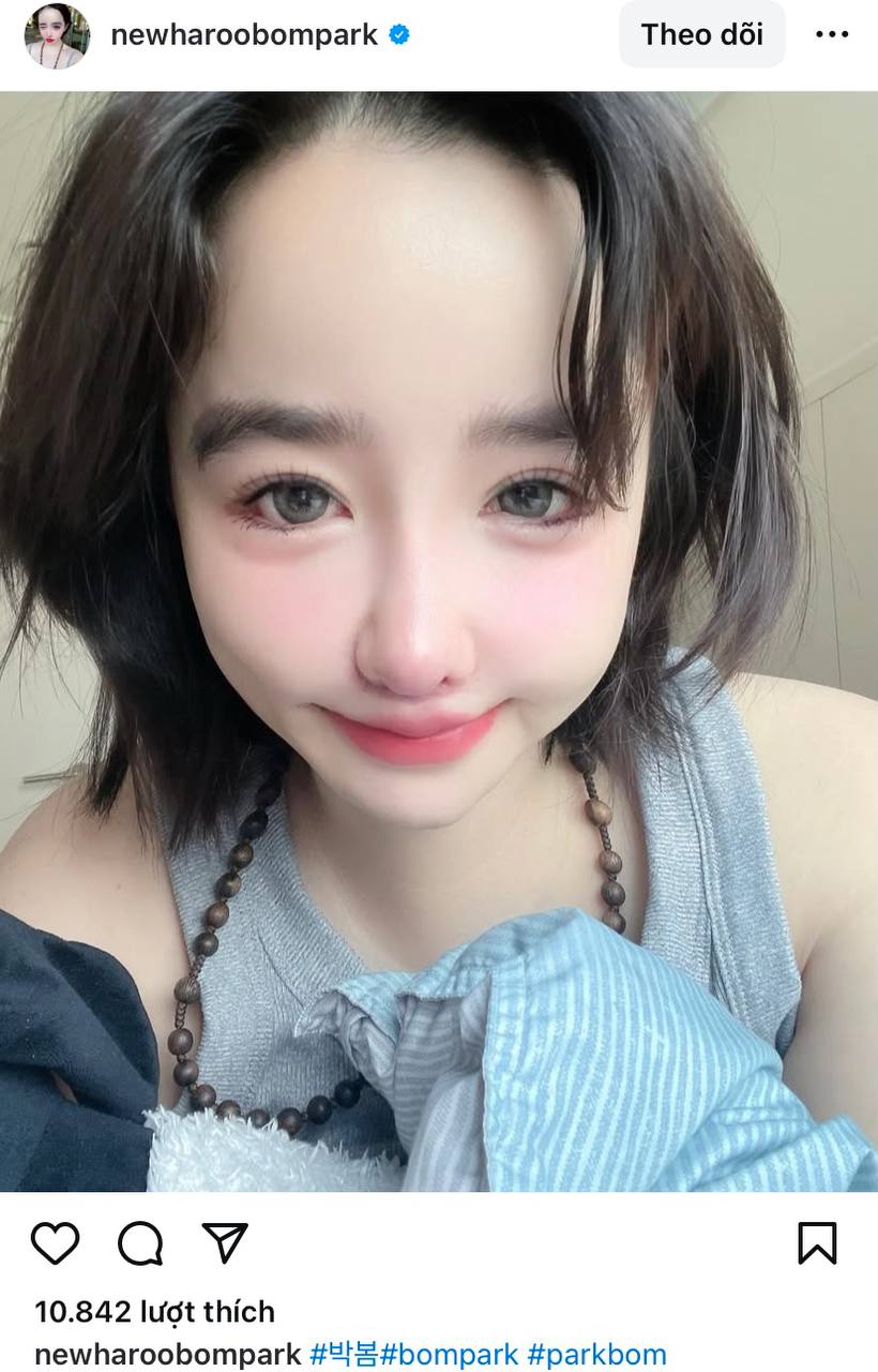 Tuy nhiên, không lâu sau cô đã xóa đi. Động thái của thành viên nhóm 2NE1 gây bàn tán xôn xao trên MXH. Ảnh: X